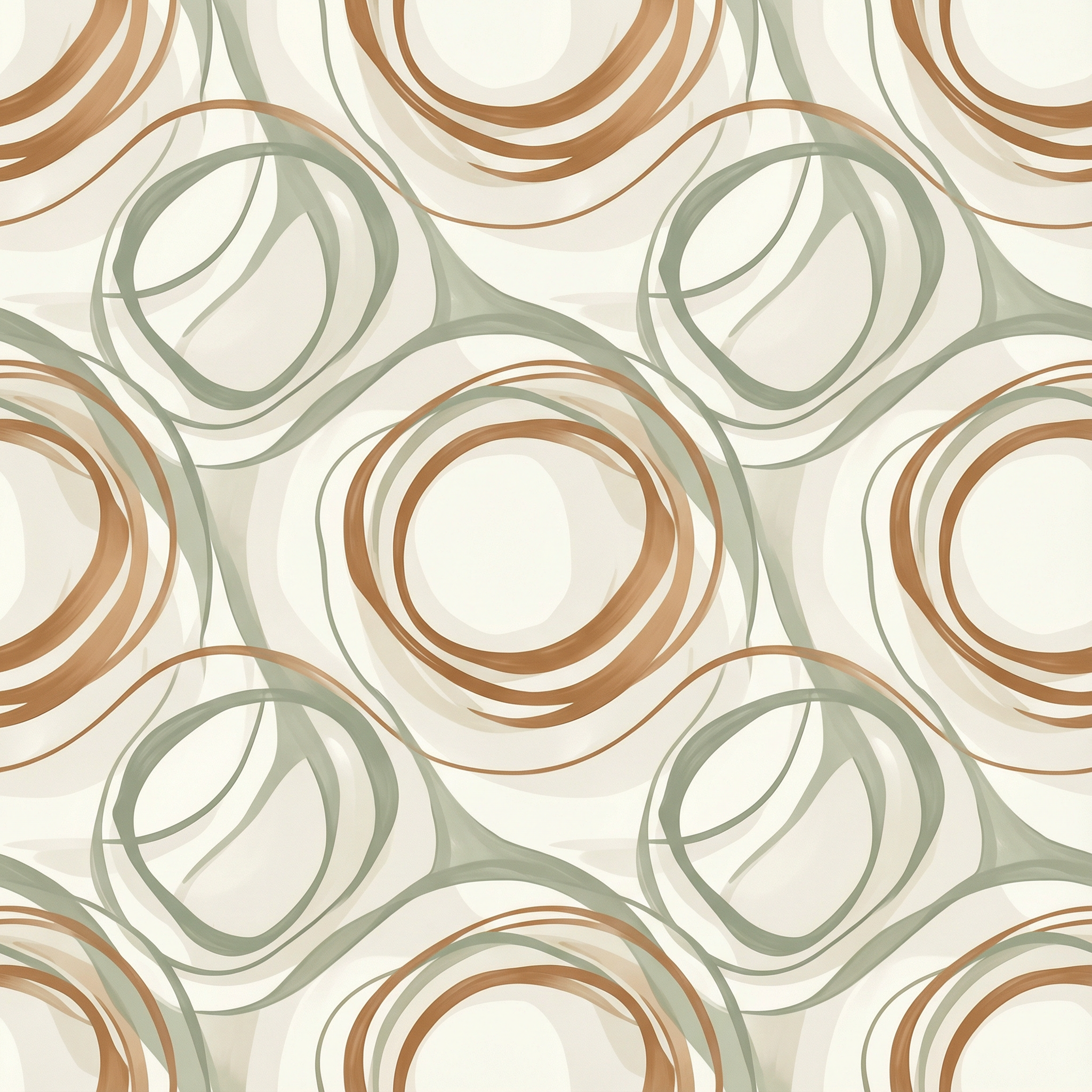 Motif décoratif abstrait